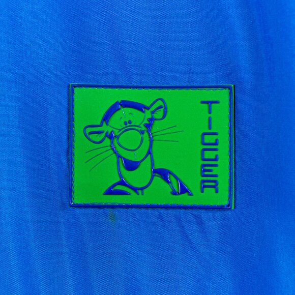 Disney Winnie the Pooh Tigger Sport Windbreaker Anorak XL VTG 90s Cartoon Retro - Picture 4 of 8